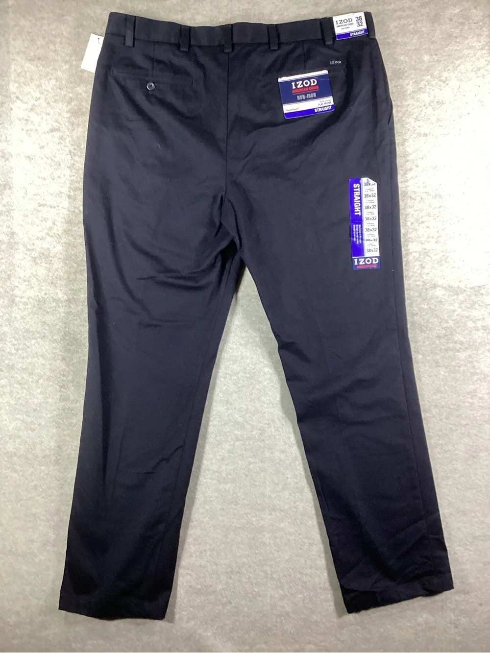 Izod Men's Black Chinos